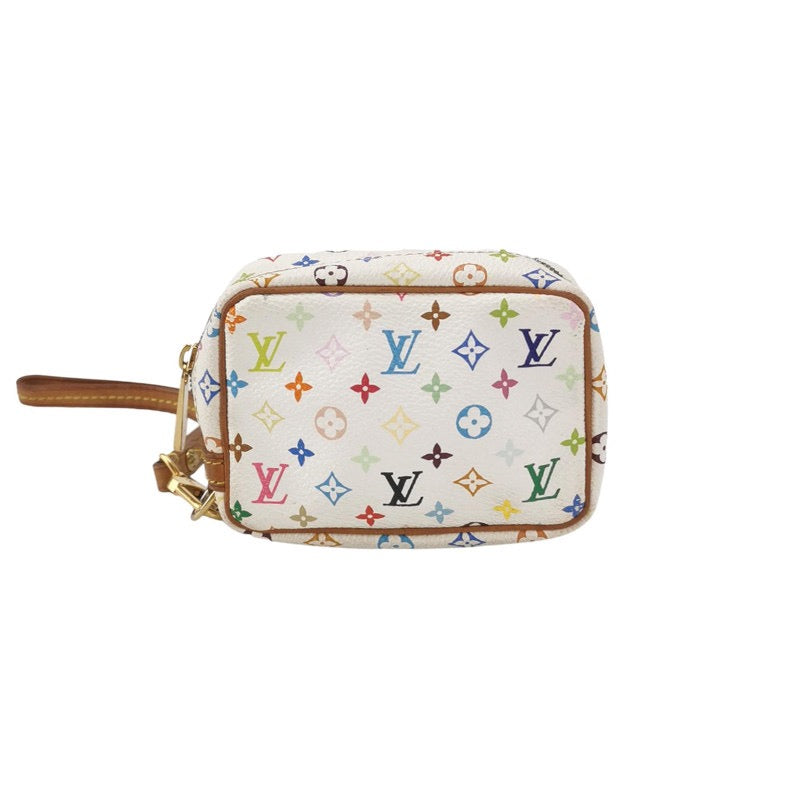 Louis Vuitton x Takashi Murakami Coin Purse White Multicolor