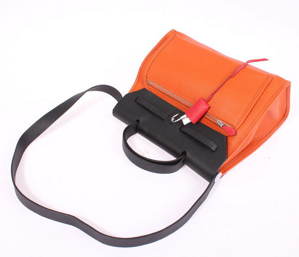 Luxury Hermes Herbag H1090 Ladies 2way Orange
