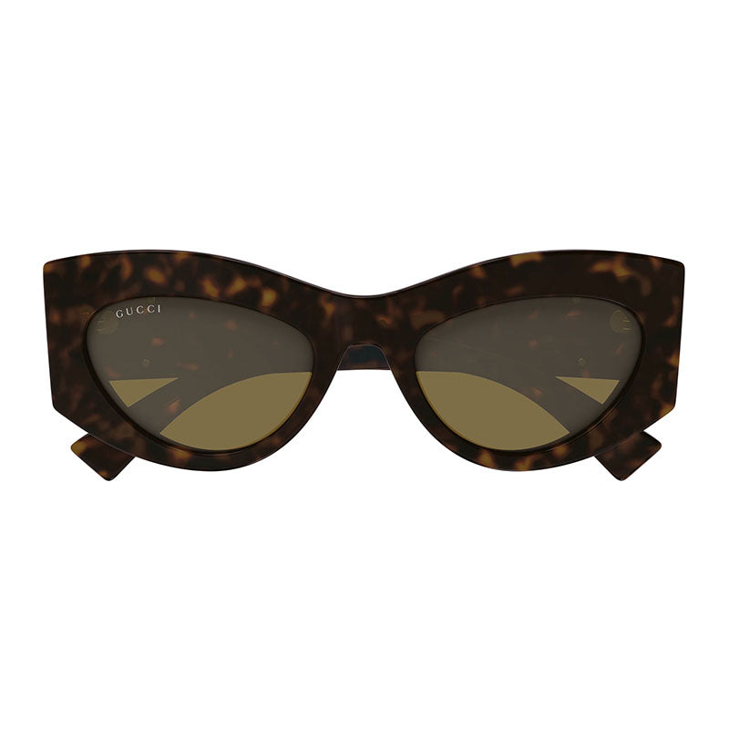 Gucci Sunglasses Cat Eye Full Rim, Black Frame and Grey Lens GG1843S001