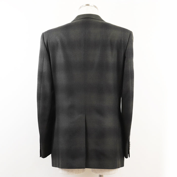 Gucci Ombre Check Suit Set 3B Jacket & Slacks