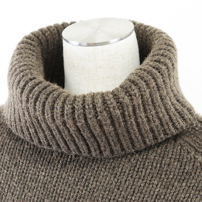 Gucci Interlocking GG Camel Knit Poncho
