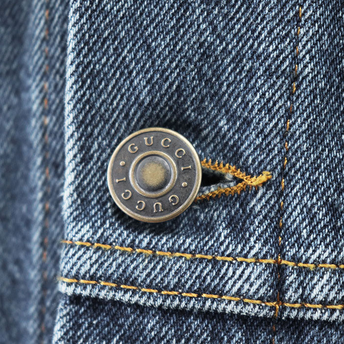 Gucci QUELLE QU'EN SOIT LA SAISON Denim Jacket Cotton Outerwear