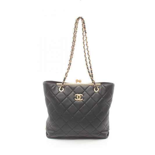 Chanel Matelasse Leather Tote Bag Classic Flap
