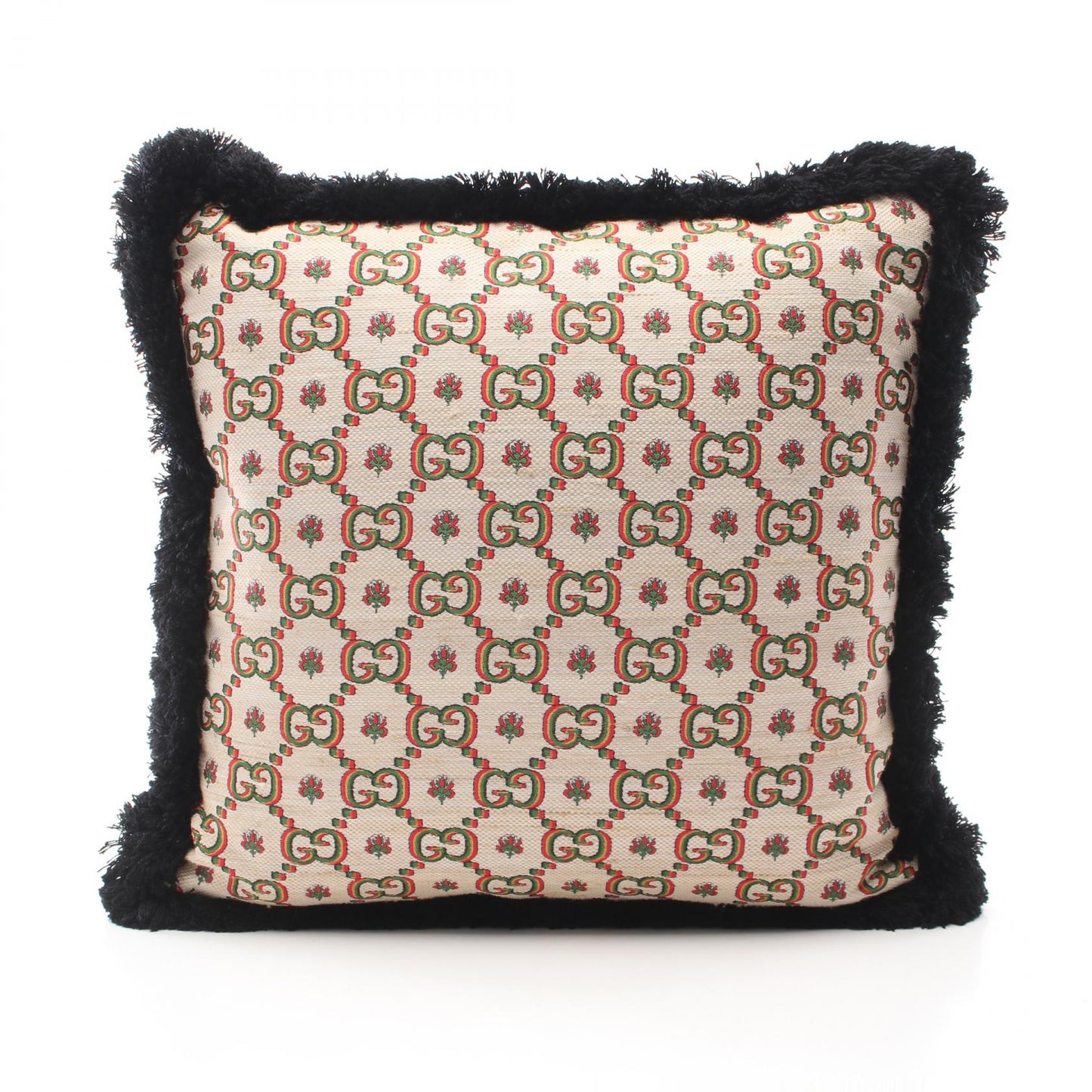 Gucci GUCCI100 CENTENNIAL GG Flower Jacquard Cushion