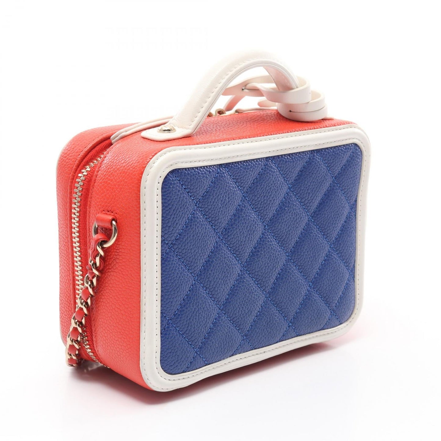 Chanel CC Filigree Grained Calfskin 2way Bag