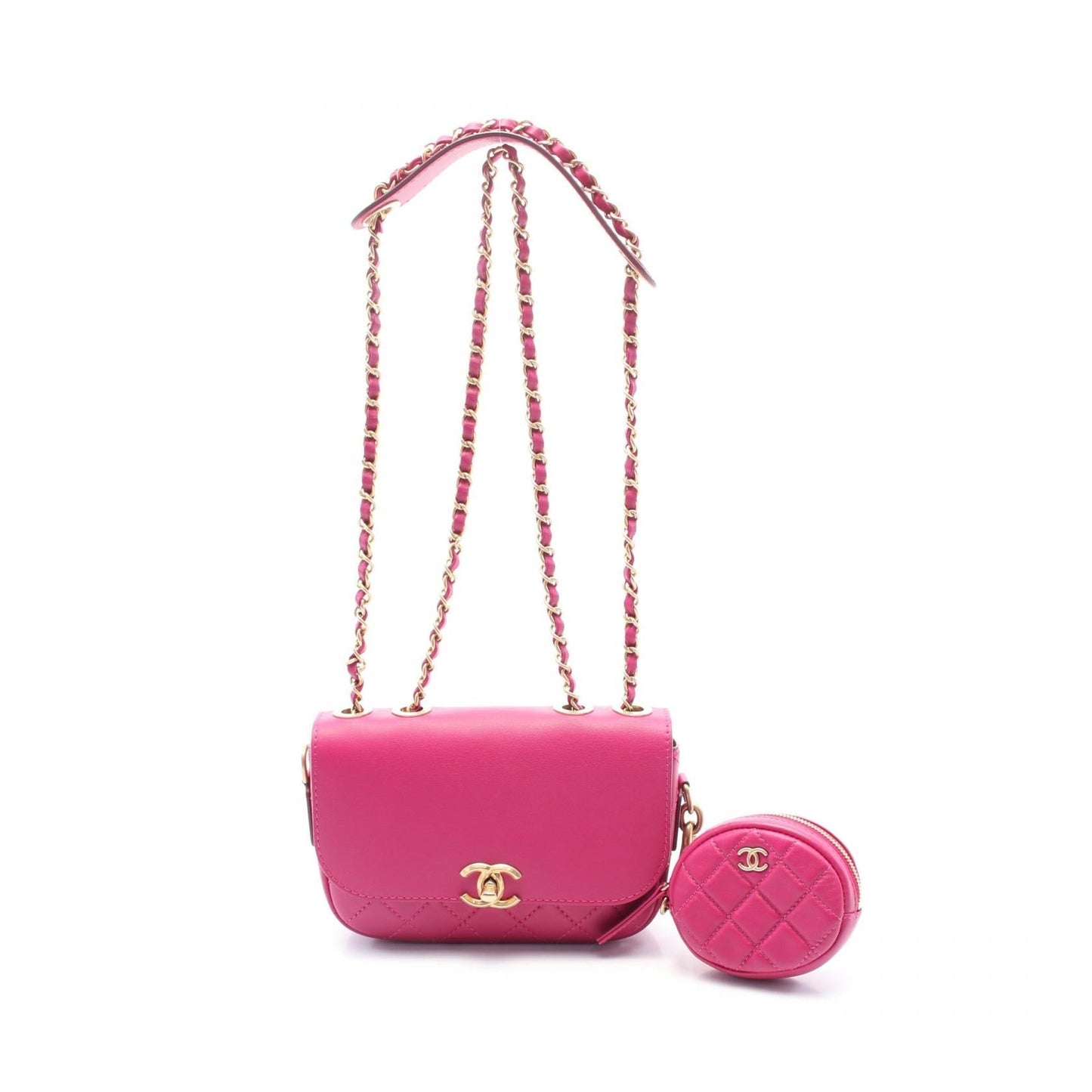 Chanel Matelasse Leather Shoulder Bag