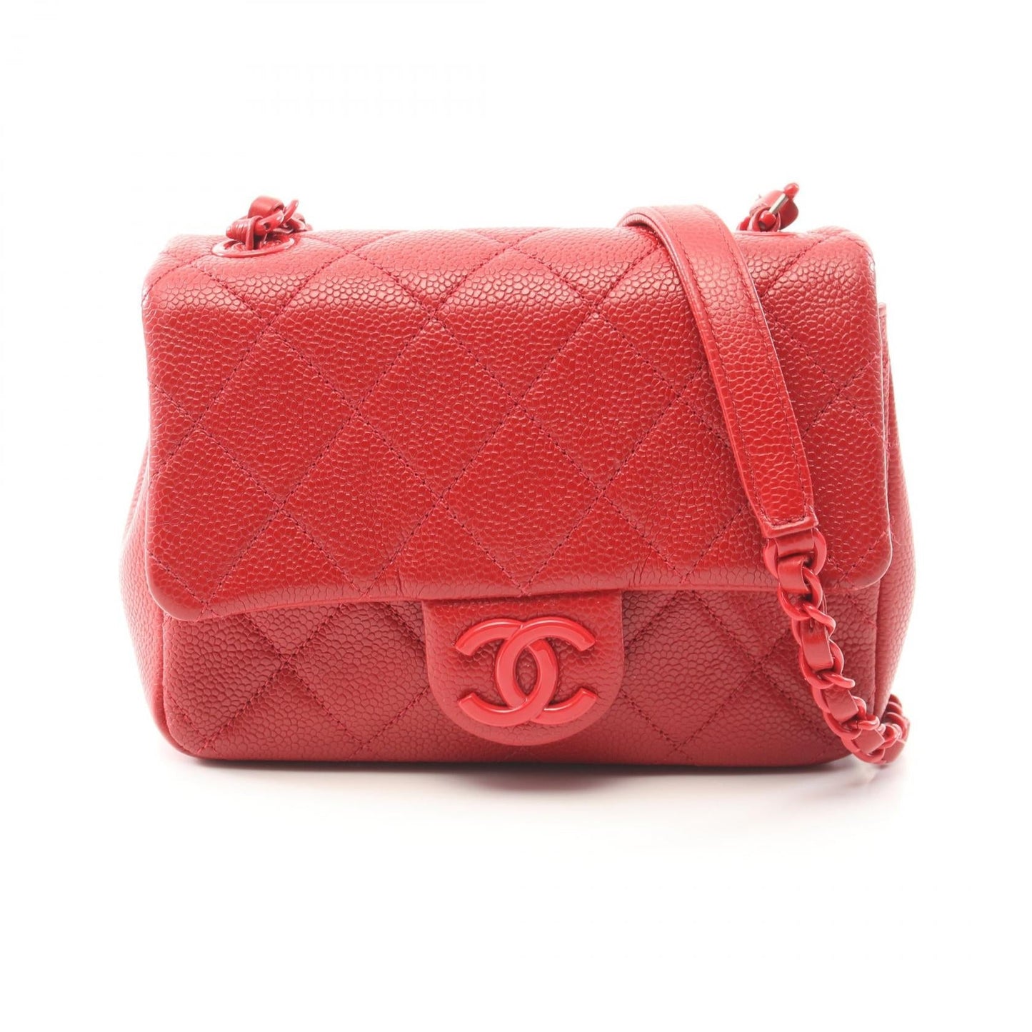 Chanel Matelassé Caviar Skin Shoulder Bag