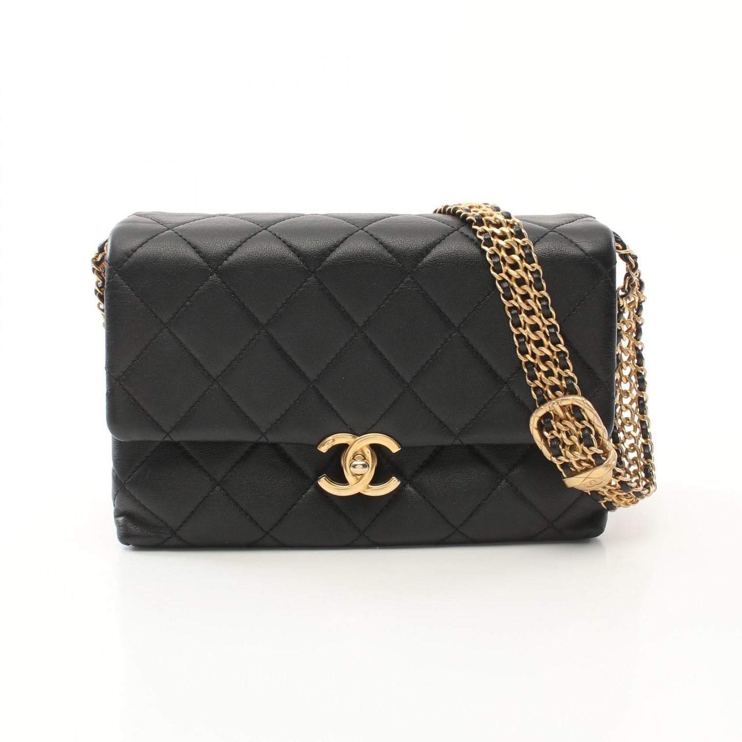 Chanel Matelassé Lambskin Shoulder Bag