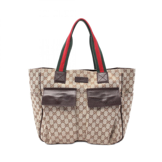 Gucci Sherry Line GG Canvas Tote Bag