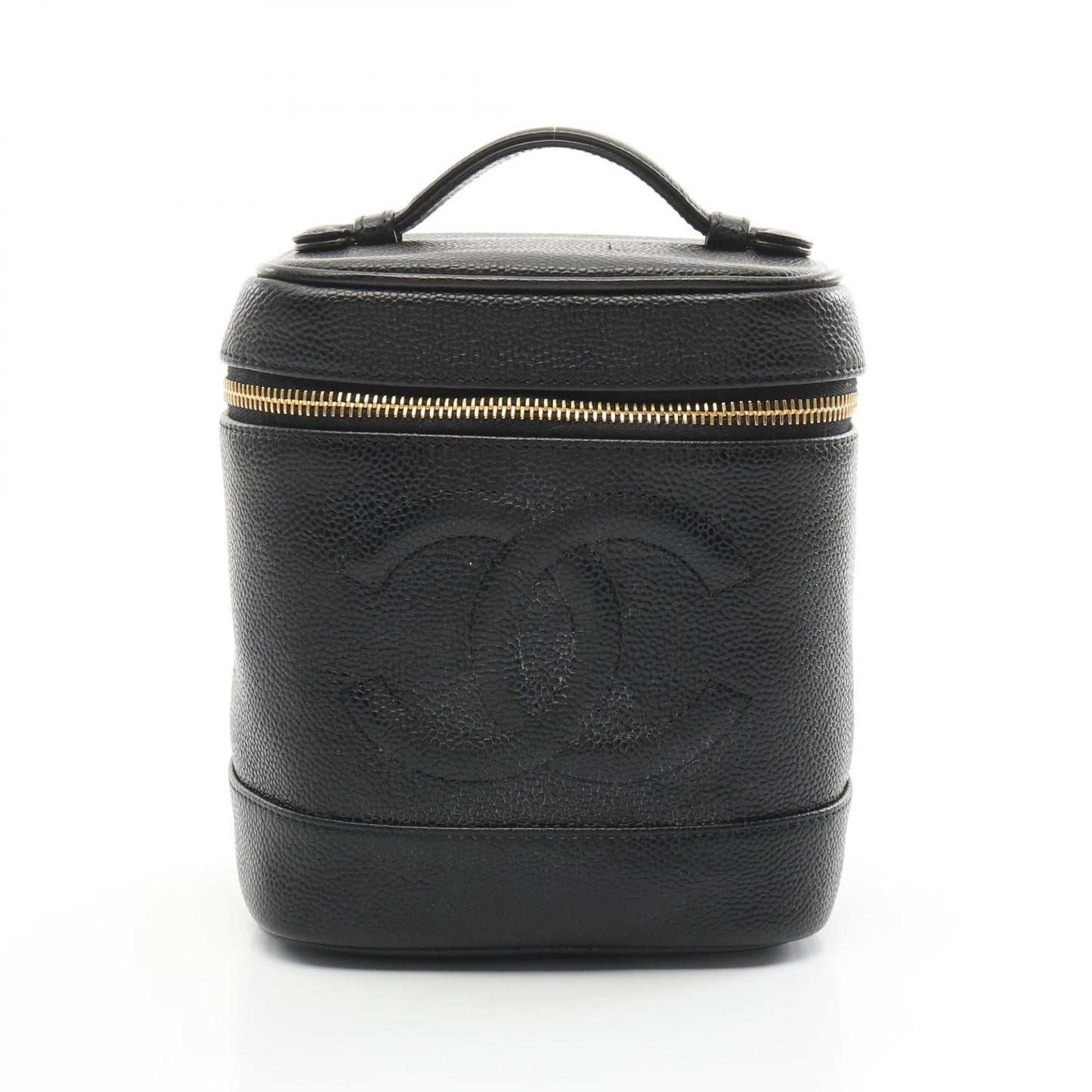 Chanel Coco Mark Caviar Skin Handbag