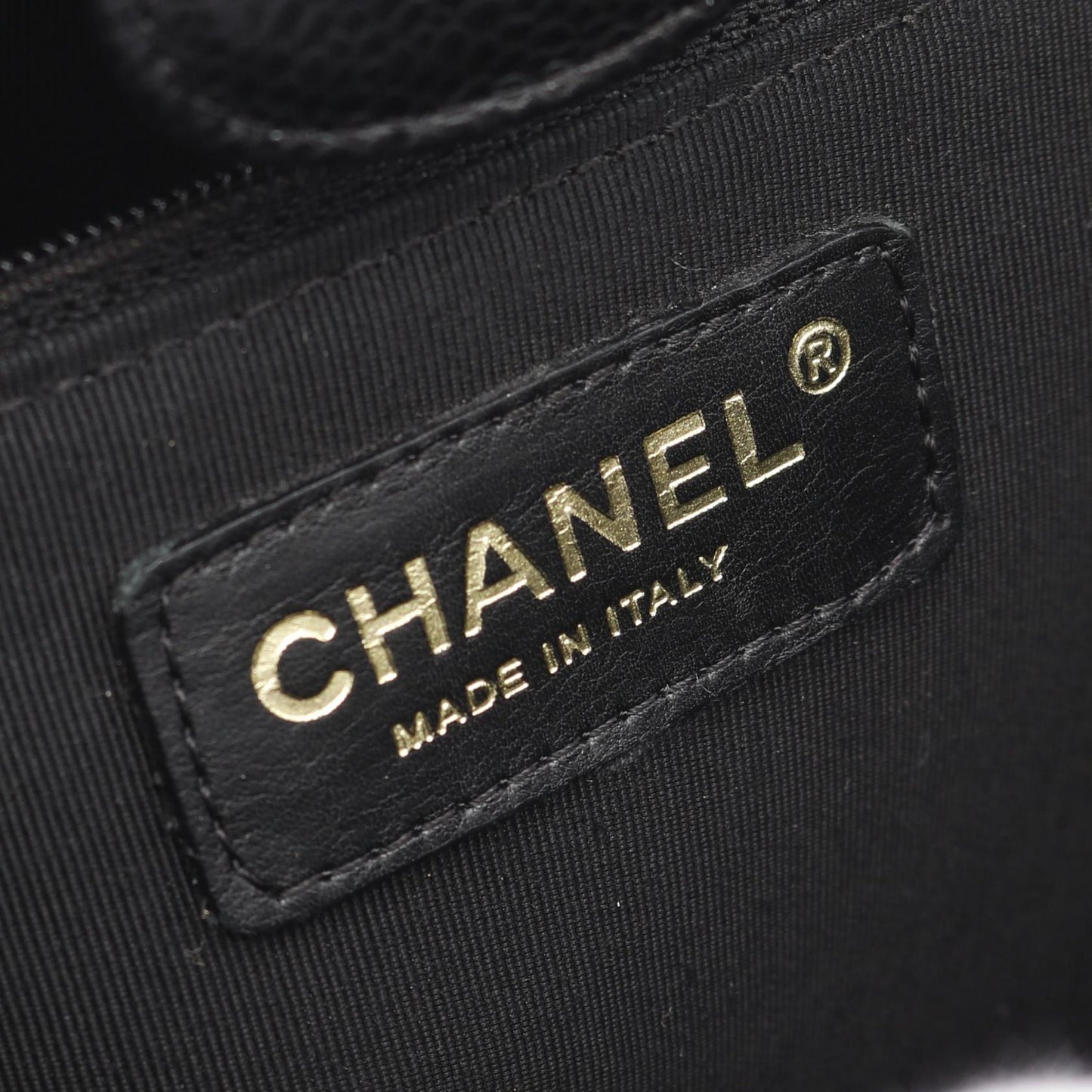 Chanel Matelasse PST Caviar Skin Tote Bag