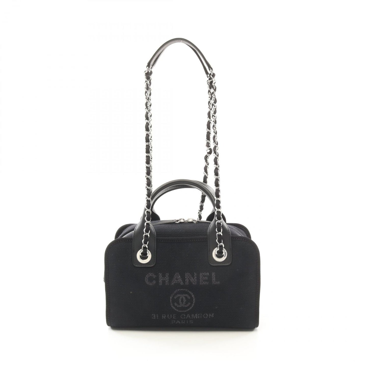 Chanel Deauville Canvas 2way Bag