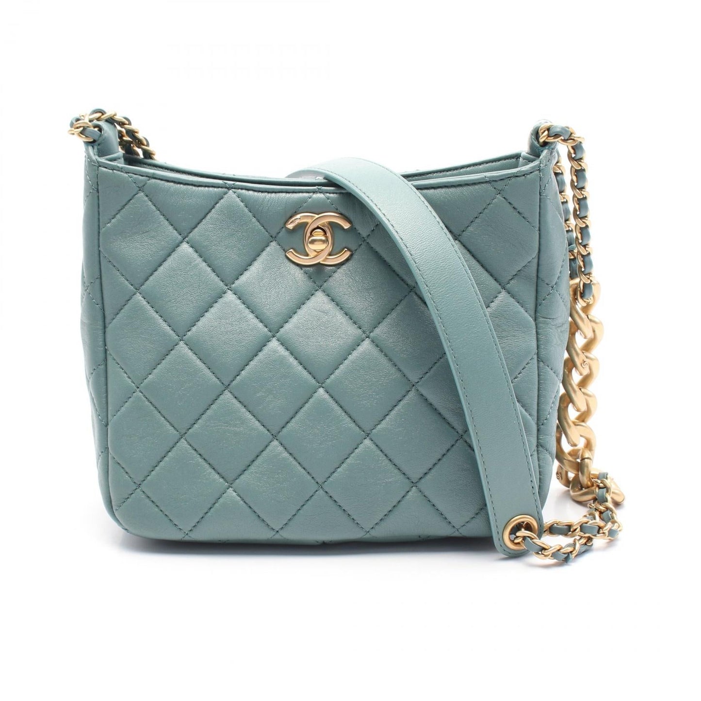 Chanel Matelassé Small Leather Shoulder Bag