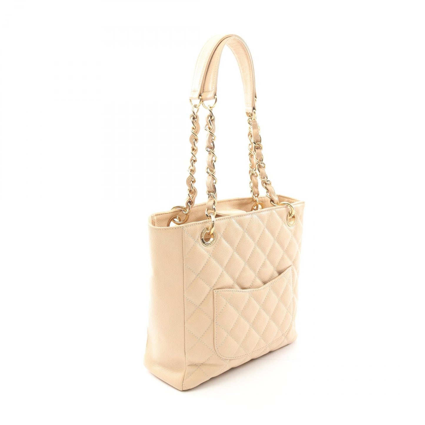 Chanel Matelasse Grained Calfskin Tote Bag