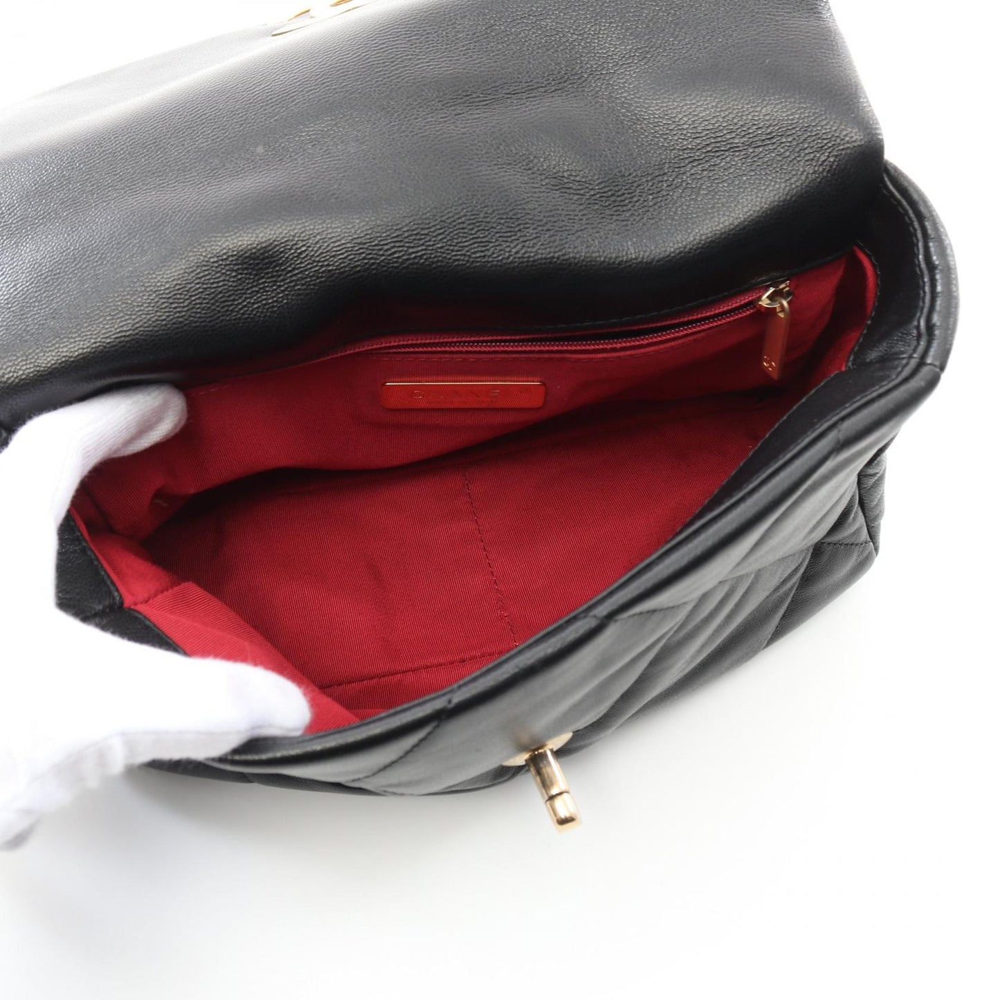 Chanel 19 Matelassé Lambskin Shoulder Bag