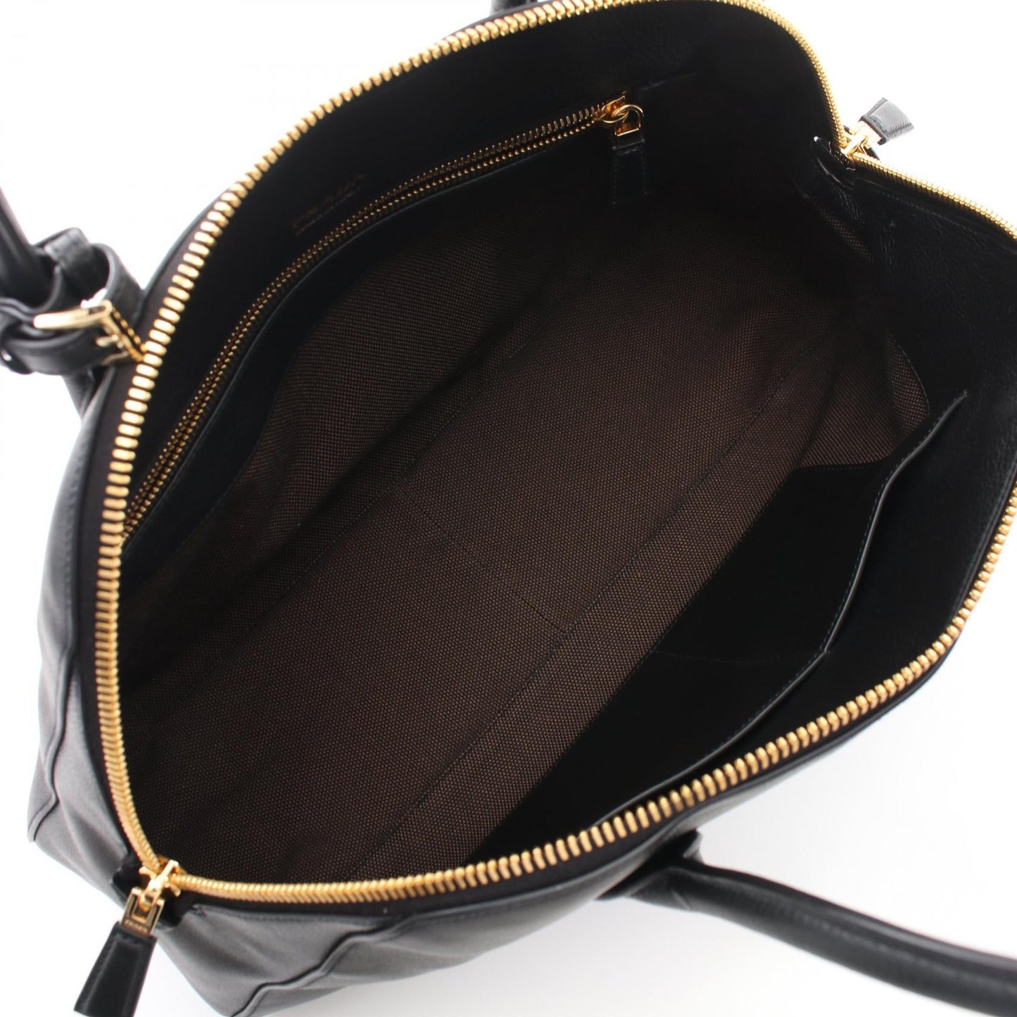 Prada SOFT GRAIN Leather Tote Bag