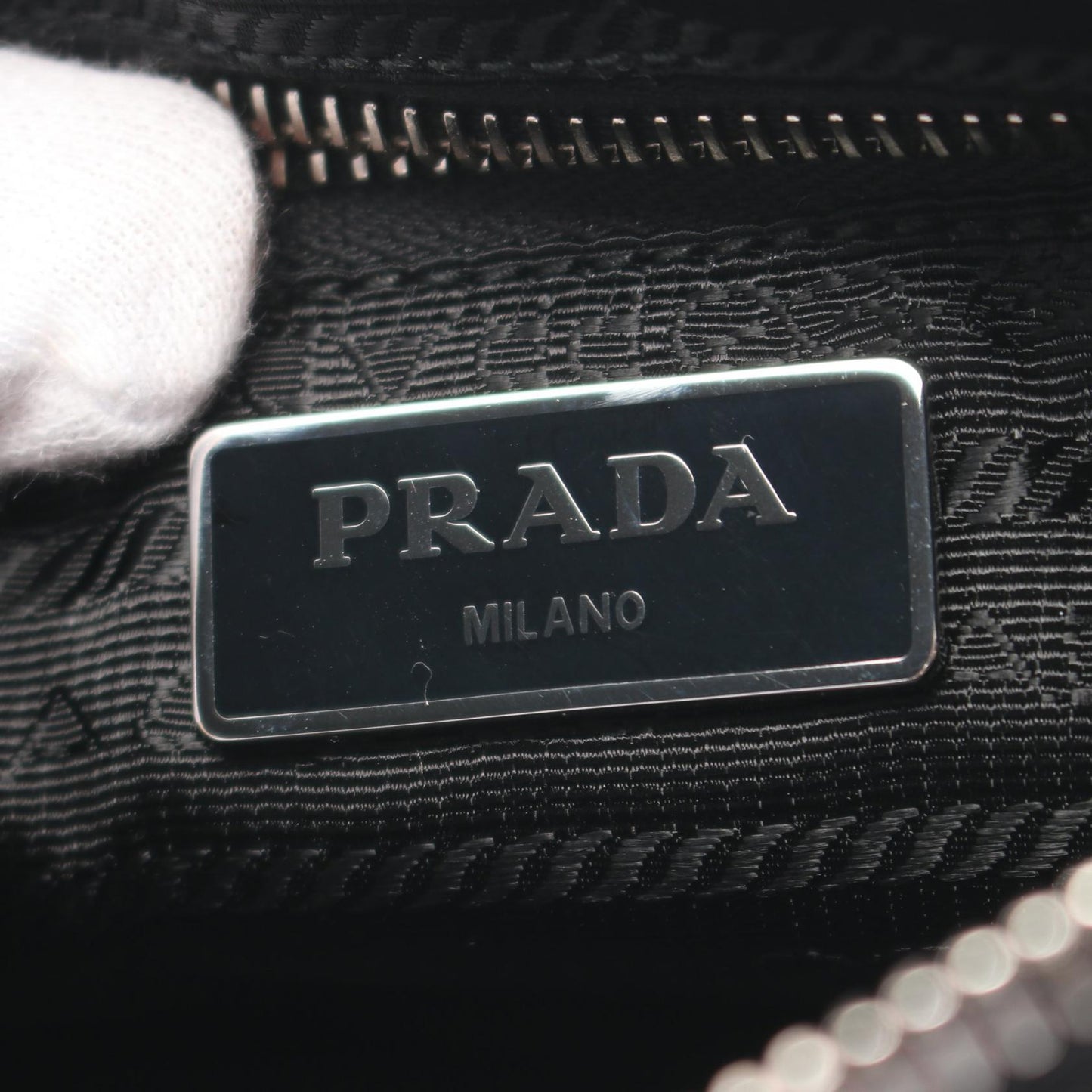 Prada TESSUTO QUILTING Nylon Shoulder Bag