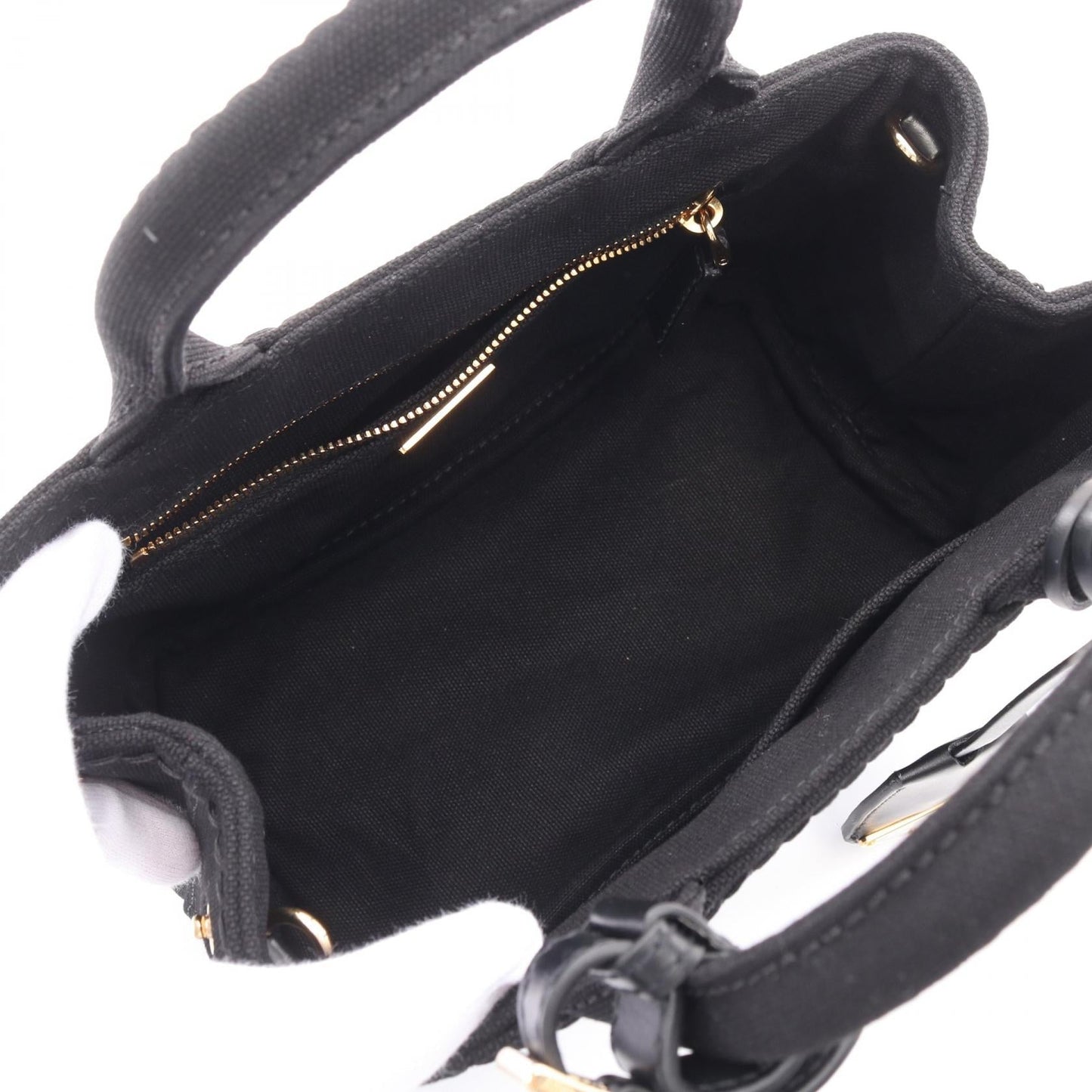Prada 1BA038 Canvas Handbag