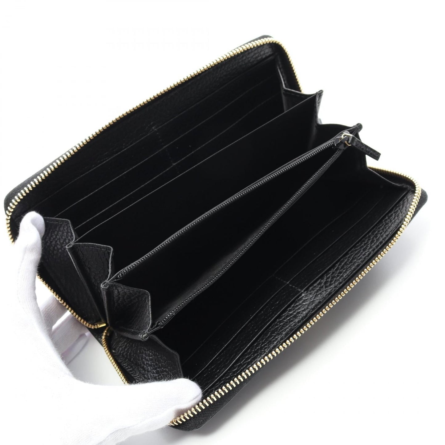 Gucci PVC Coated Canvas Petit Marmont GG Marmont Long Wallet 45611717WAG1283