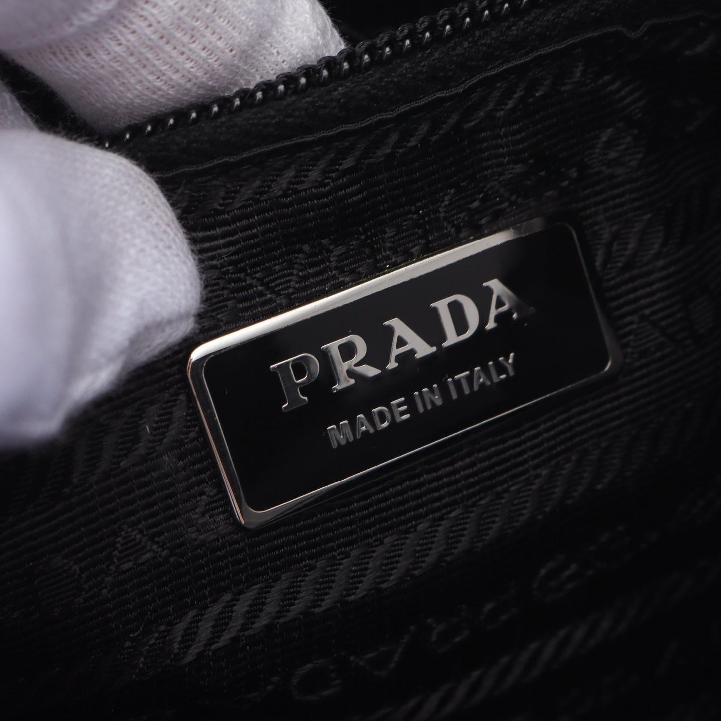 Prada TESSUTO+SAFFI Shoulder Bag Nylon Saffiano Leather Bag