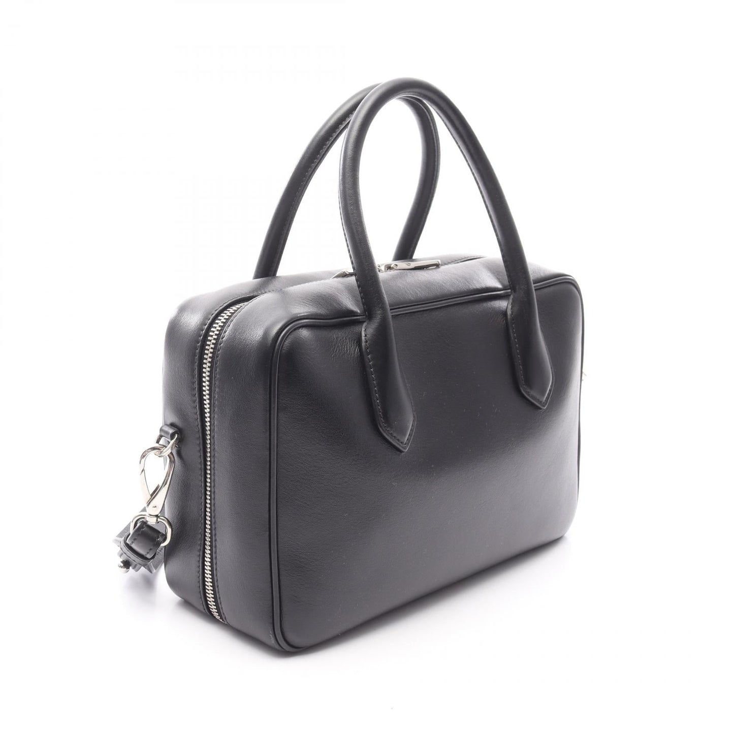 Prada Banana Print Leather Handbag
