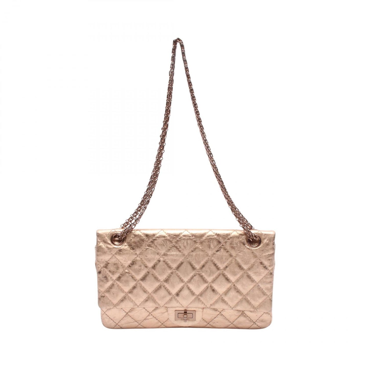 Chanel 2.55 MatelassÃ© Leather Shoulder Bag