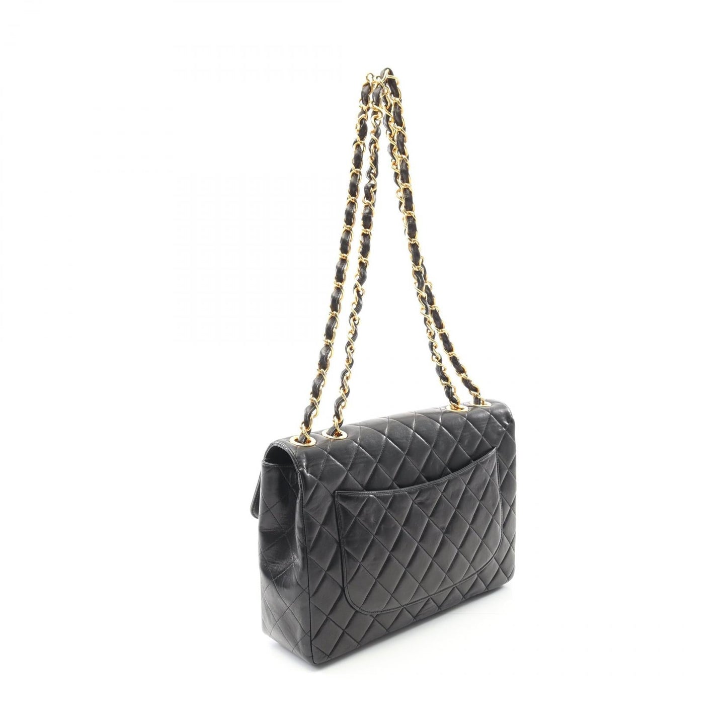 Chanel Deauville Matelasse Lambskin Shoulder Bag