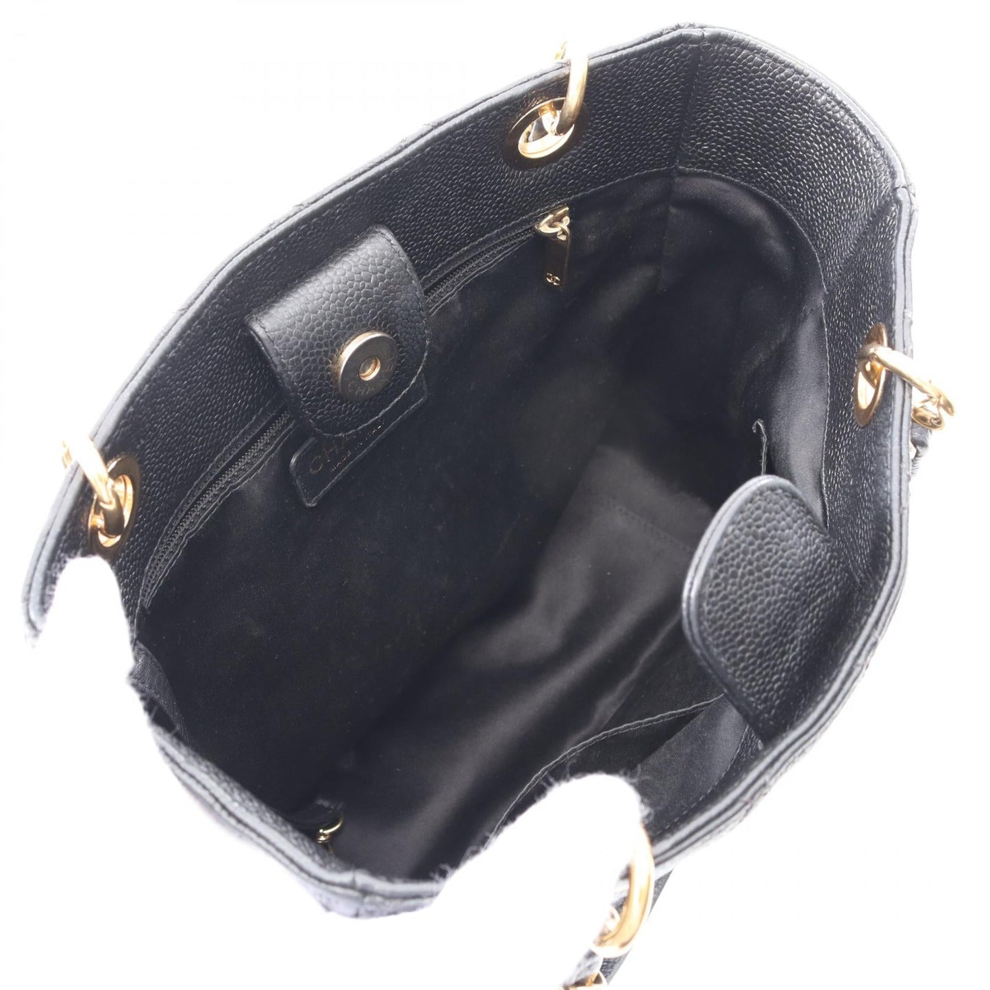 Chanel Matelasse PST Caviar Skin Tote Bag