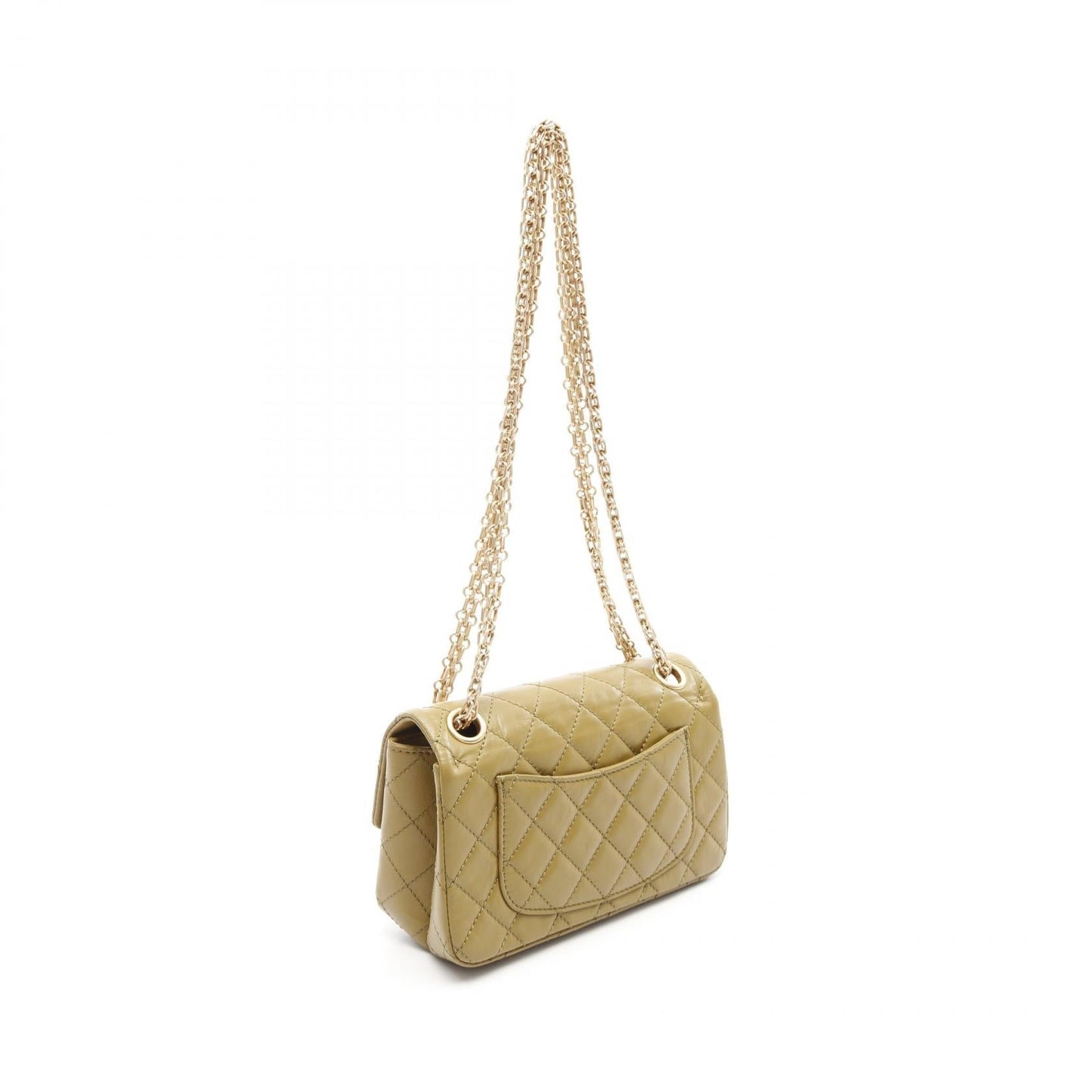 Chanel 2.55 Matelassé Mademoiselle Chain Calf Shoulder Bag