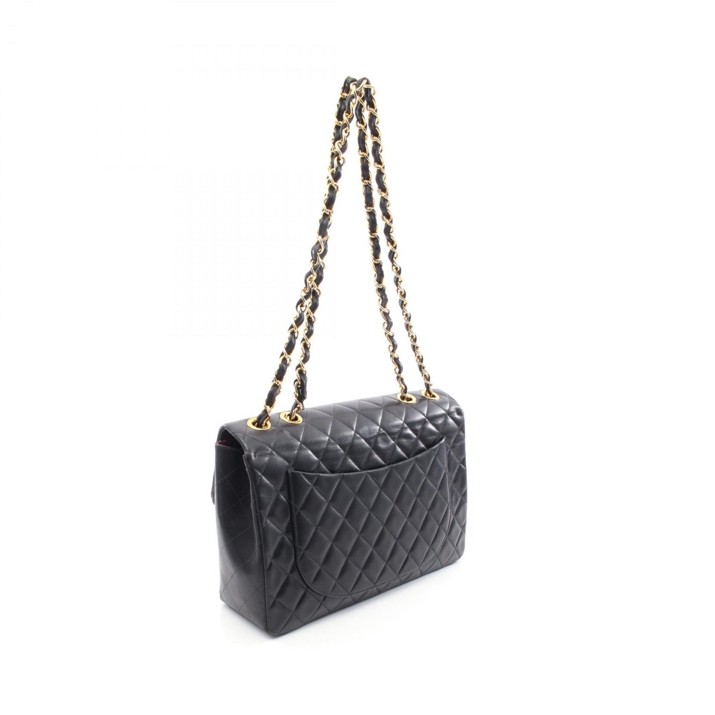 Chanel Deauville Matelassé Lambskin Shoulder Bag