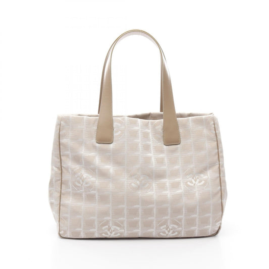 Chanel New Travel Line Nylon Canvas Tote Bag