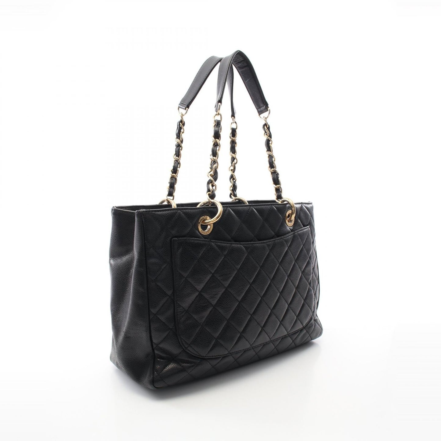 Chanel Matelasse Grand Shopping Tote Bag Caviar Skin Tote Bag