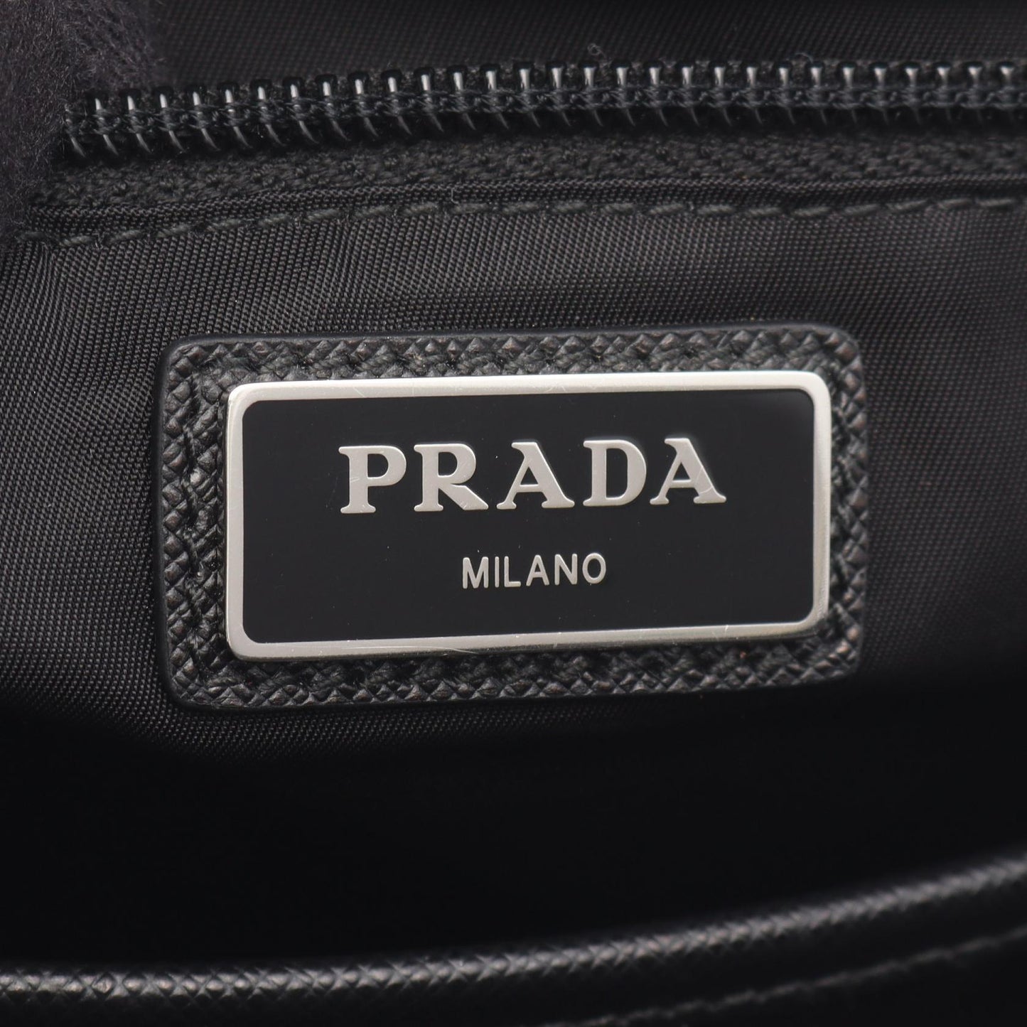 Prada Nylon Leather Backpack