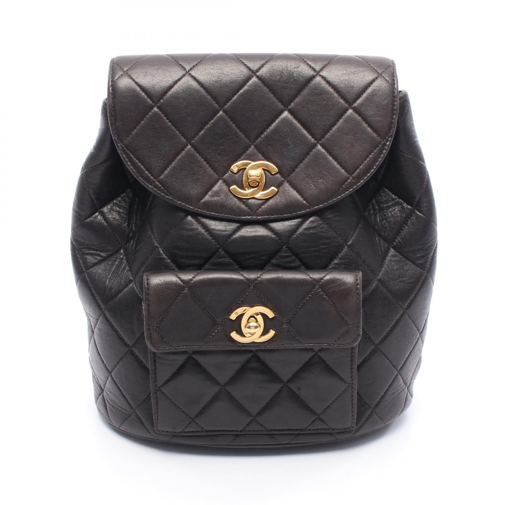 Chanel Matelasse Lambskin Backpack