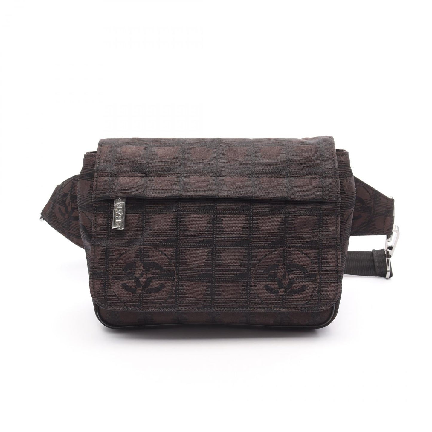 Chanel New Travel Line Nylon Canvas Waist Bag