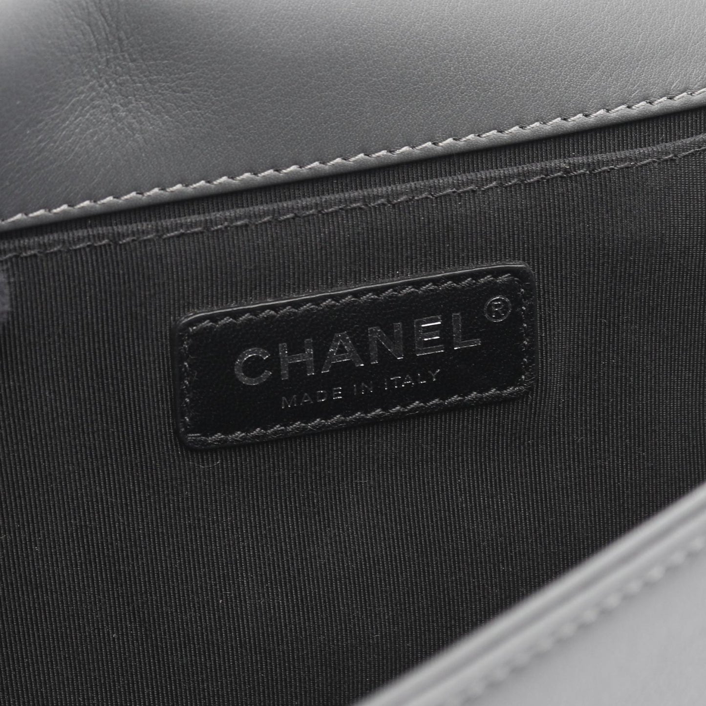 Chanel Boy Chanel Fabric Leather Shoulder Bag