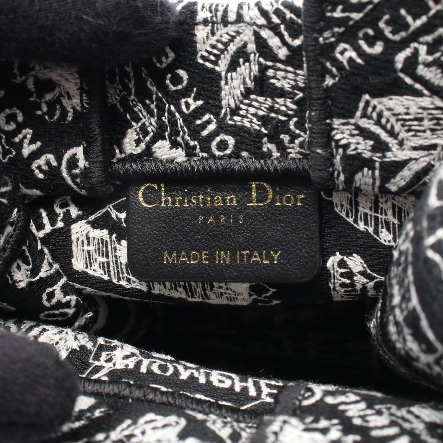Dior BOOK TOTE Canvas 2way Bag