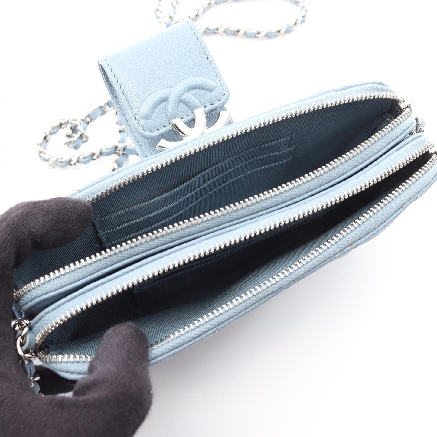 Chanel Half Coco Matelassé Grained Calfskin Shoulder Bag