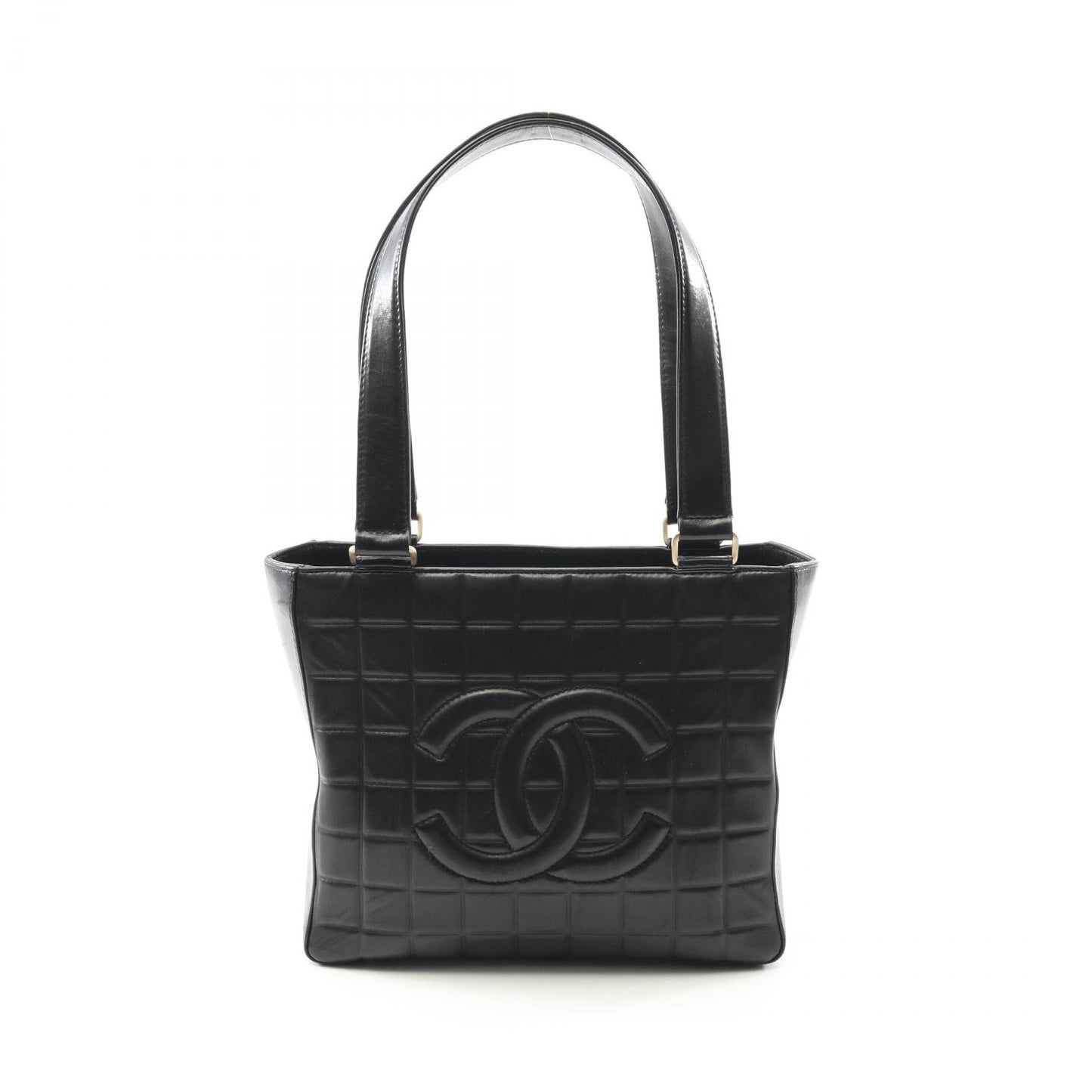Chanel Choco Bar Lambskin Tote Bag