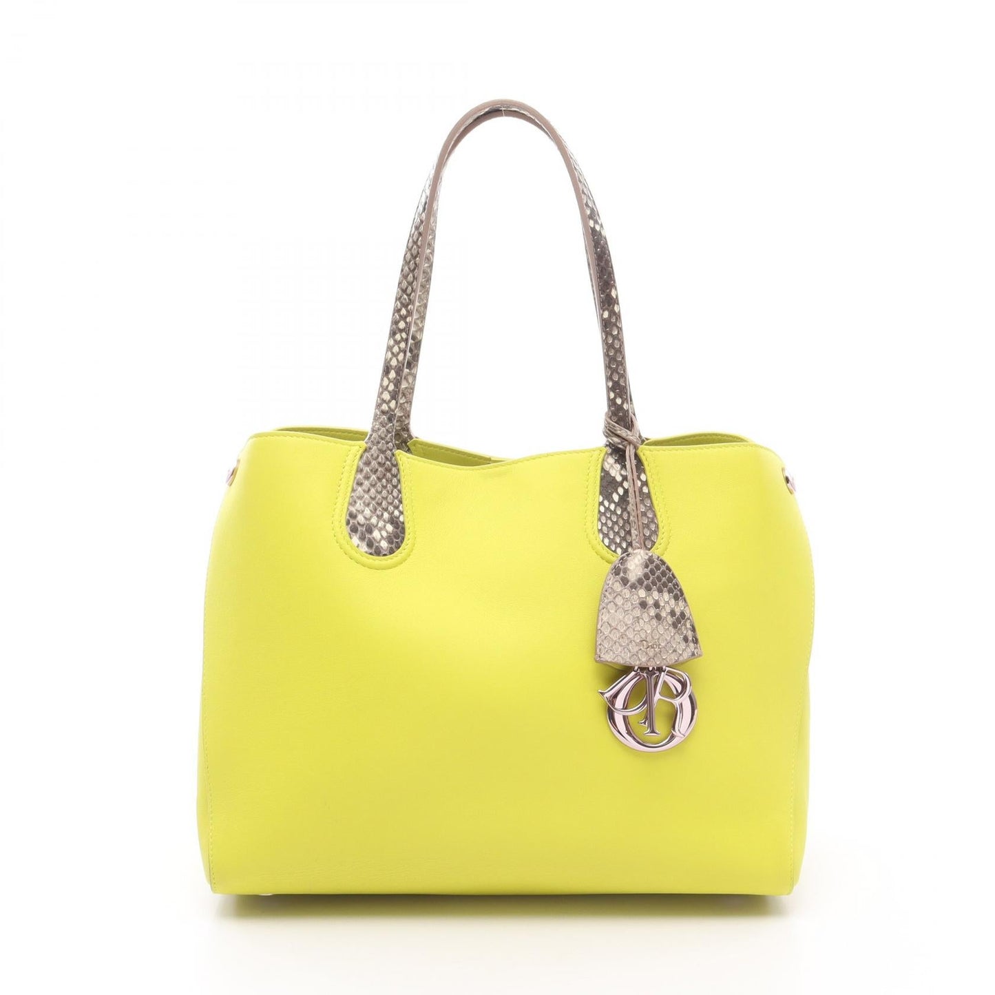 Dior Addict Leather Exotic Leather Tote Bag