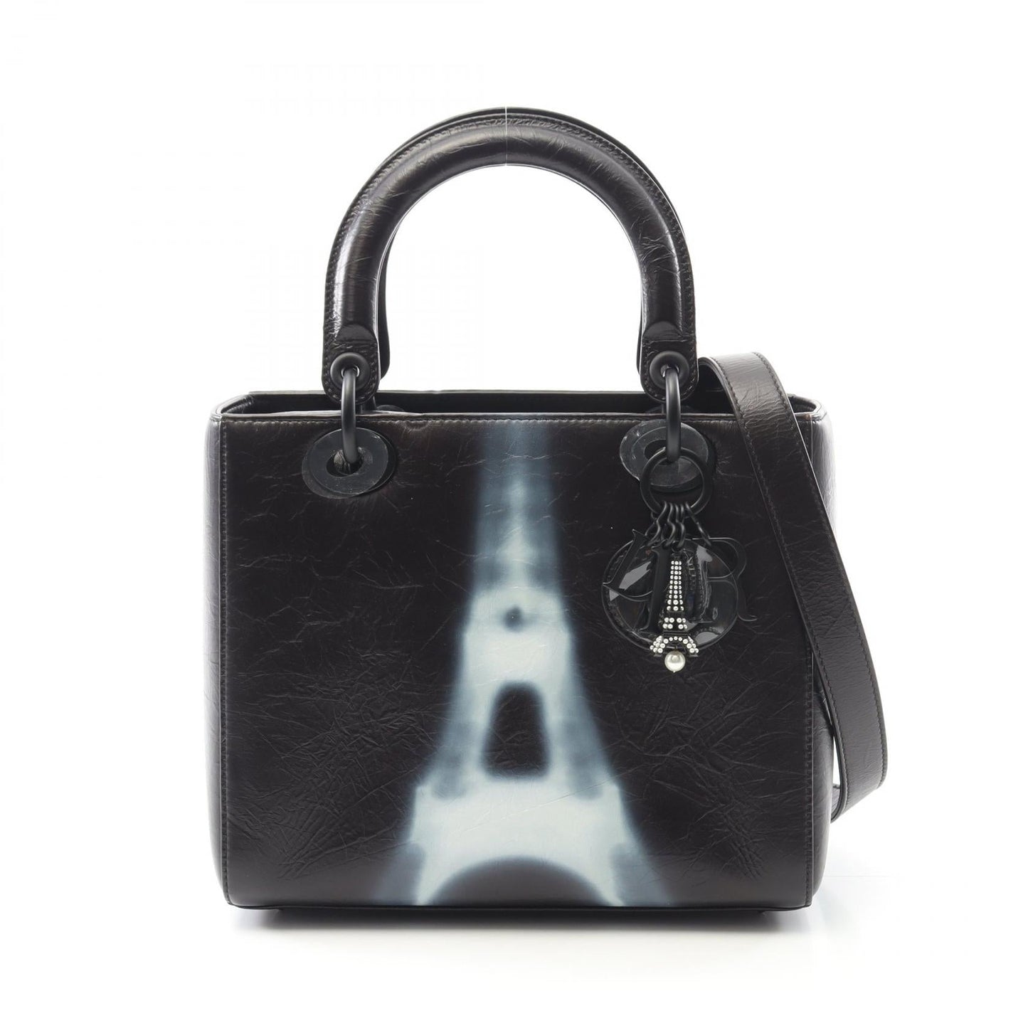 Dior LADY DIOR Calfskin Handbag