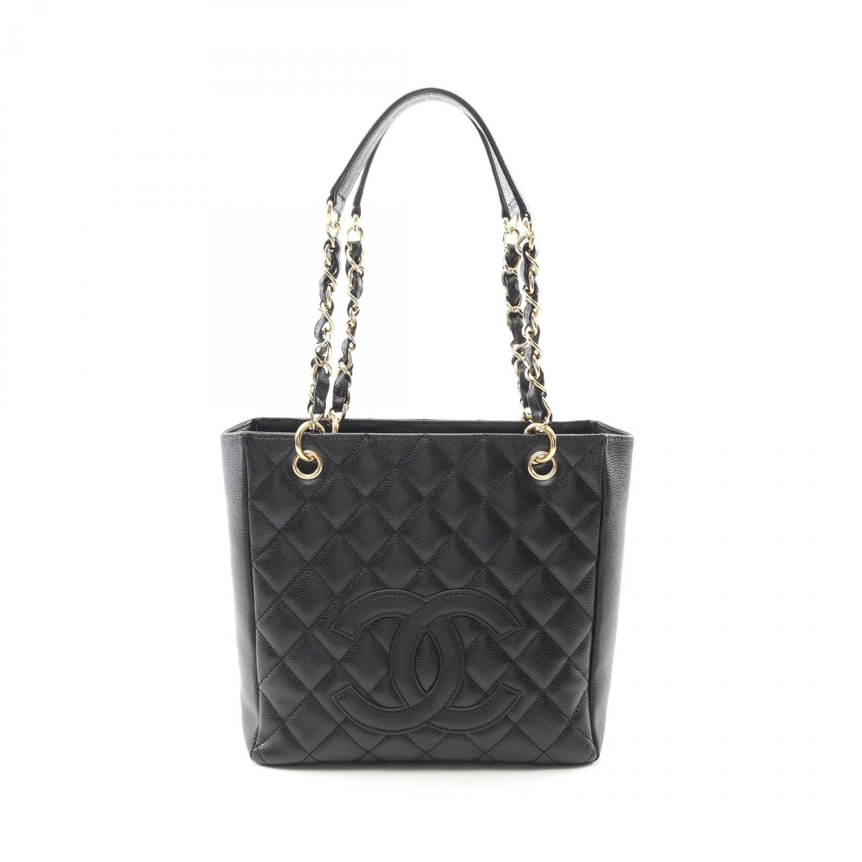 Chanel Matelasse PST Caviar Skin Tote Bag