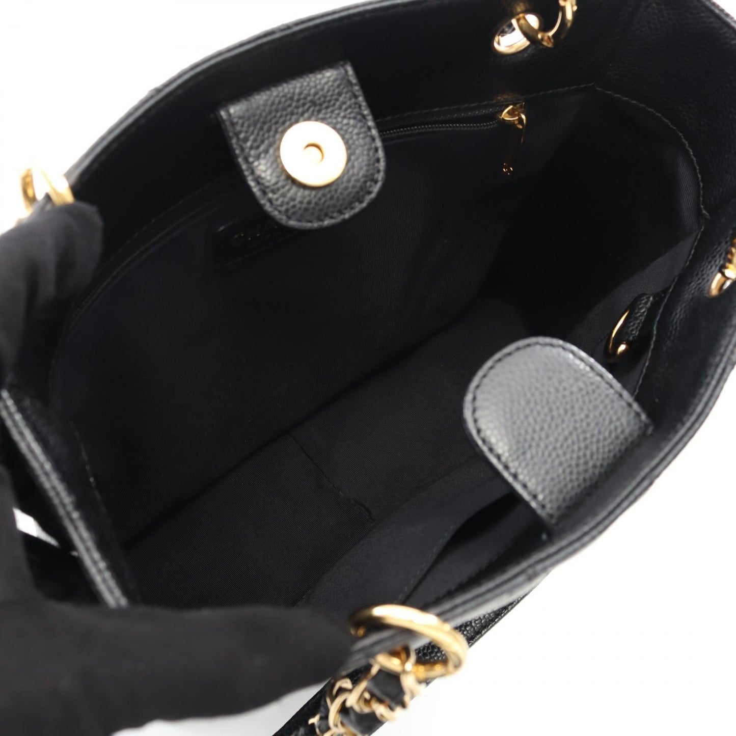 Chanel Matelasse PST Caviar Skin Tote Bag