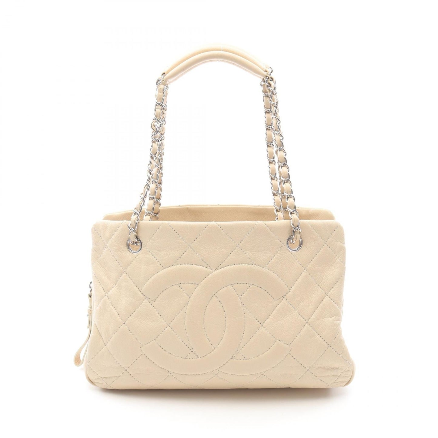 Chanel Coco Mark Leather Tote Bag