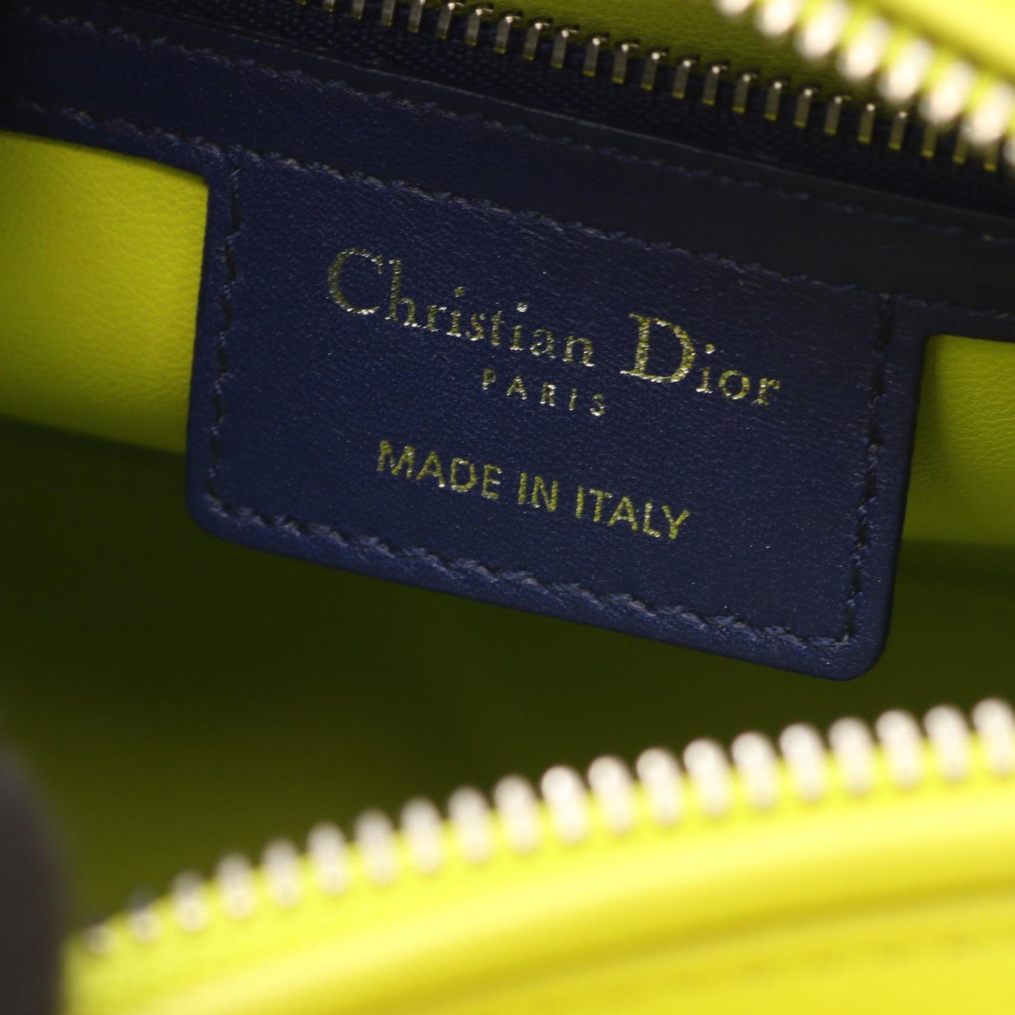 Dior LADY DIOR Cannage Leather Handbag