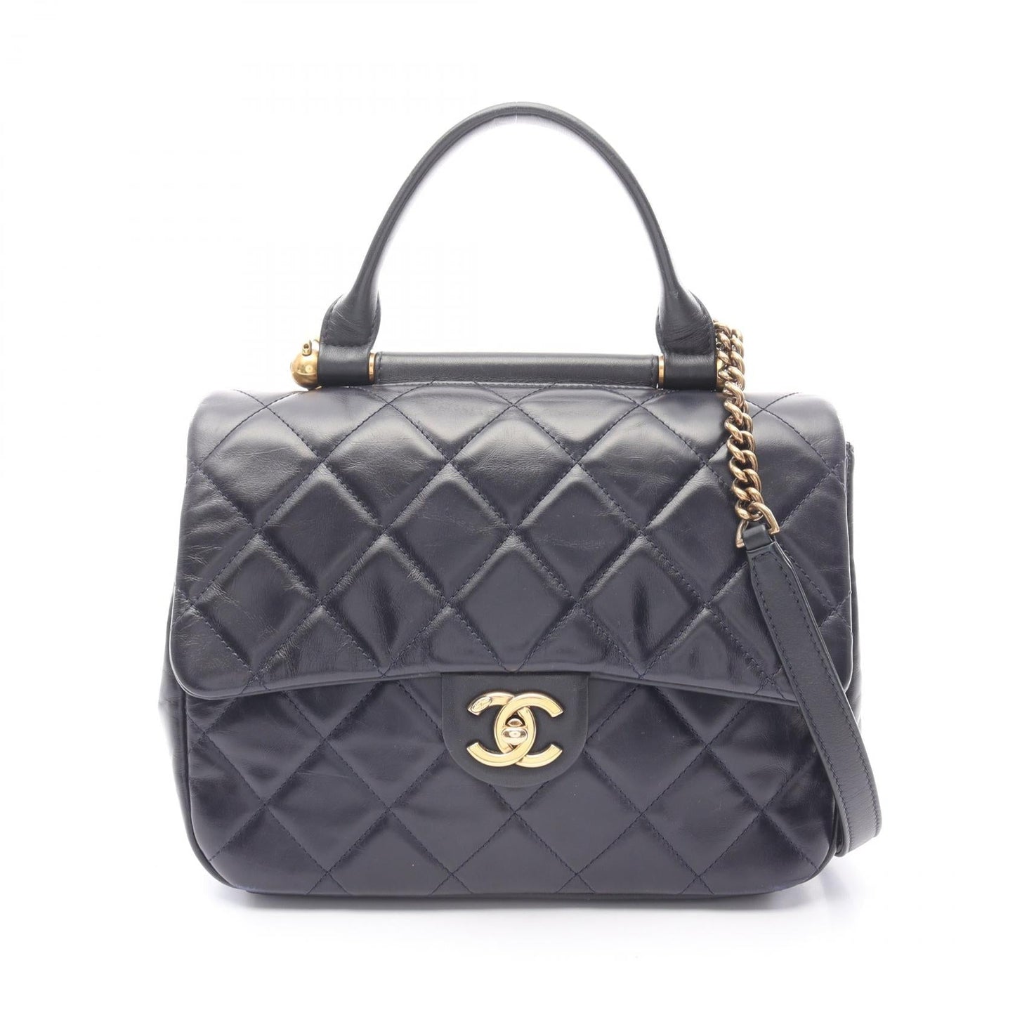 Chanel Matelasse Lambskin 2way Shoulder Bag