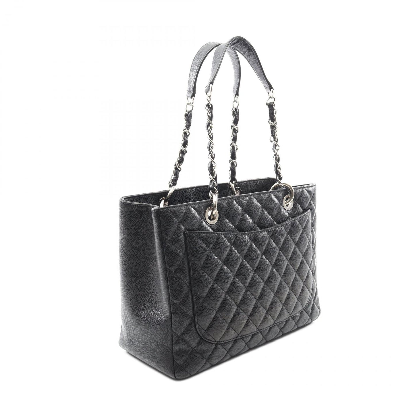 Chanel Matelasse Grand Shopping GST Calf Tote Bag