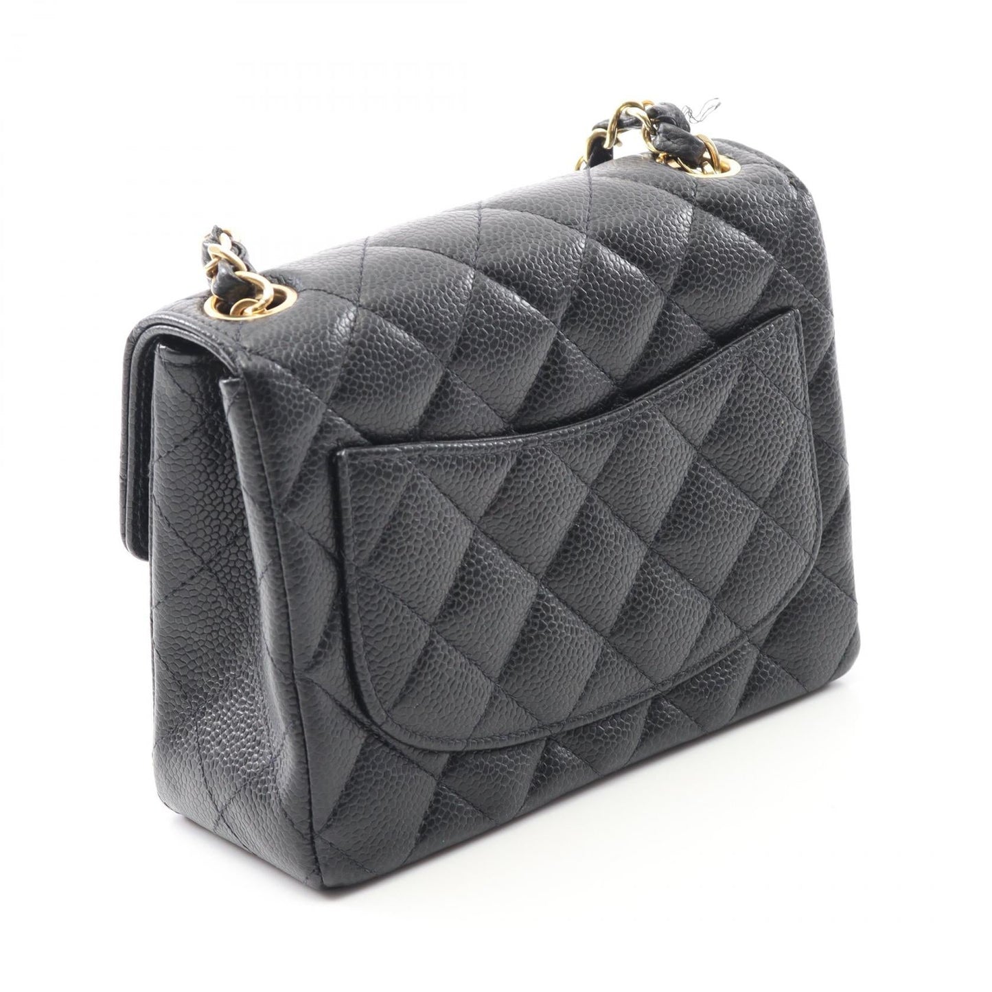Chanel Mini Matelasse Caviar Skin Shoulder Bag