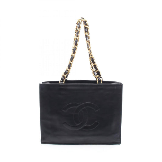Chanel Deauville Lambskin Tote Bag