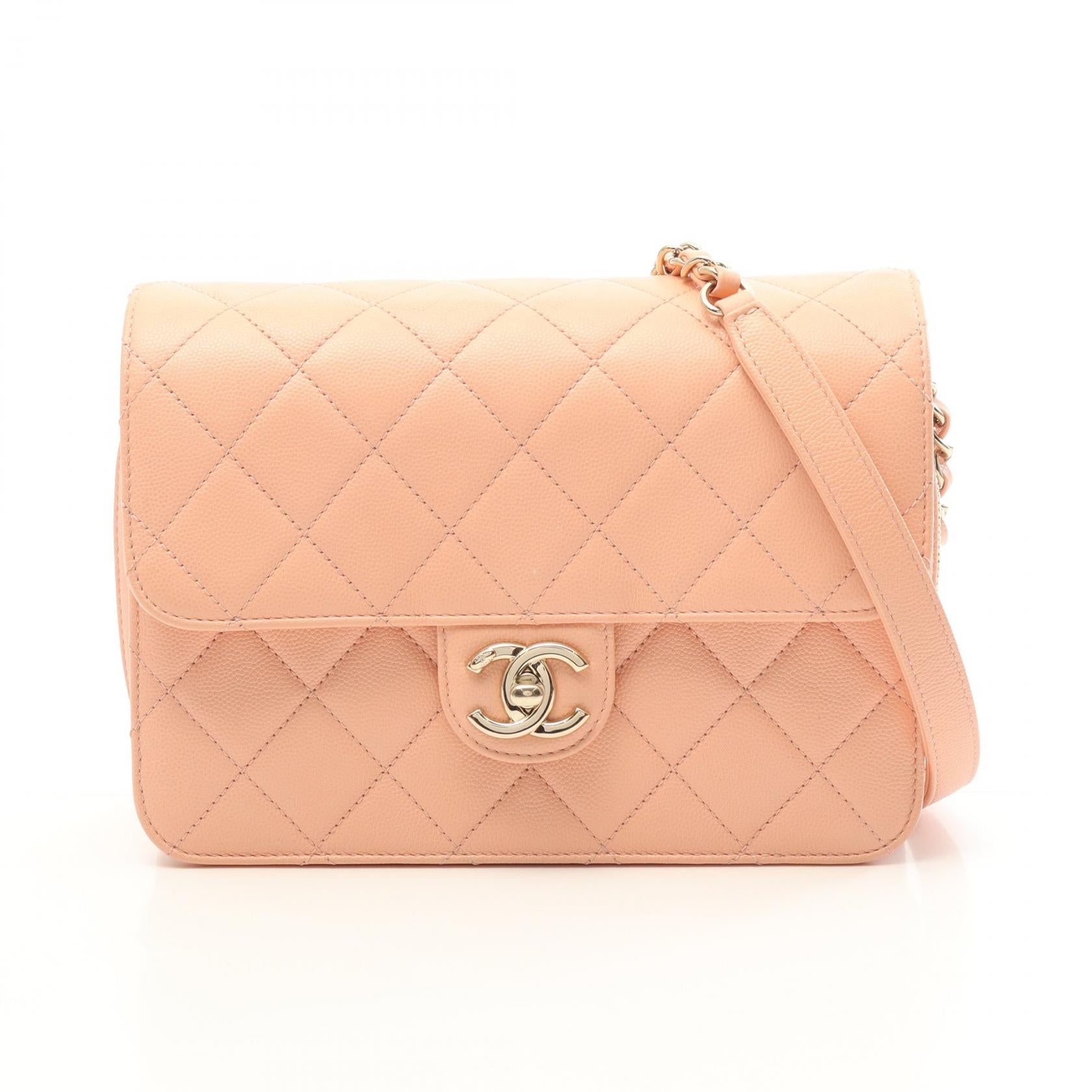 Chanel Matelasse Caviar Skin Shoulder Bag